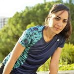 Футболка 42k Running Lotus, синий - фото 3