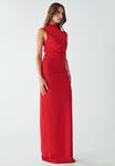Платье макси LANA BWLDR, красный - фото 5
