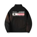 Dj.Spirit Куртка унисекс, Розовый градиент (воротник-стойка) - фото 2