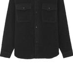 Рубашка мужская черная Saint Laurent, черный - фото 6