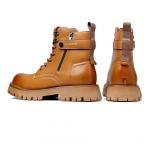 Мужские ботинки Martin черно-желто-серые Romon - фото 5