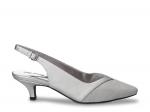 Туфли Easy Street Vivid Pump, Silver Satin - фото 5