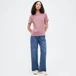 Футболка женская GAP, синий - фото 5