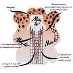 Леопардовые формы для ногтей MollyLac 500 шт., Molly Lac - фото 2