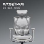 Эргономичное кресло SIHOO Vito S Cloud White (Small Size) для дома и офиса - фото 6