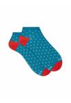Носки Gallo WITH POLKA DOT PATTERN, Turchese Latte/Light Blue - фото
