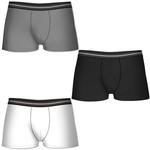 Боксеры Marginal T467-1-S 3 шт, разноцветный - фото