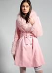Плащ ROSEE TRENCH COAT Sparkl, розовый - фото