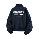 Пуховик унисекс Mogao, темно-синий (simple) - фото