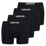 Боксеры Levi´s Boxershort 4 шт, черный - фото
