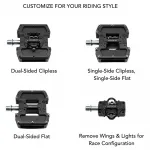 Педали Redshift Sports Arclight Pro Clipless, серебряный - фото 2