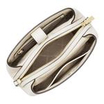 MICHAEL KORS Кожаная сумка через плечо, Milk White - фото 4