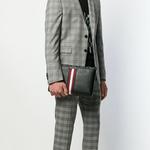 Кожаный клатч мужской черный BALLY - фото 4