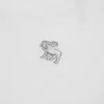 Футболка Essential для мальчика Abercrombie, белый - фото 3