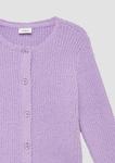 Вязаный кардиган s.Oliver, лавандовый - фото 3