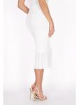 Юбка до колена faina, белый - фото 4
