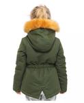 Куртка-парка для девочек с утепленным капюшоном Rokka&Rolla, зеленый - фото 10