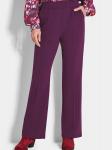 Обычные брюки Goldner Vera, Berry - фото 2