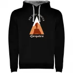 Худи Kruskis Hike Every Mountain Two-Colour, черный - фото