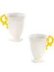 Набор I-Wares из двух фарфоровых кружек Seletti, белый - фото
