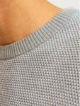 Свитер обычного кроя Jack&Jones, серый - фото 4