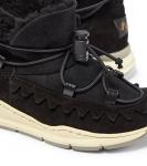 Замшевые ботильоны PèPè, черный - фото 4