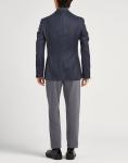 Блейзер Luigi Bianchi Mantova, темно-синий - фото 3