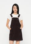 Платье Tommy Jeans SCRIPT DUNGAREES DRESS, Rich Brown/Brown - фото 4