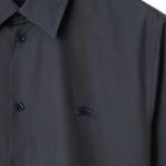 Хлопковая рубашка Burberry, синий - фото 3