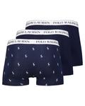 Боксеры, 3 шт Polo Ralph Lauren, синий - фото 2