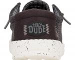 Лоферы Hey Dude Kids Wally Stretch Sox, черный/белый - фото 5