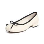 Туфли Мэри Джейн женские бежевый/черный Josiny - фото 2