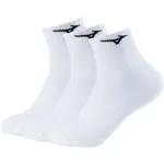 Комплект унисекс носков до середины икры Mizuno, белый - фото 6
