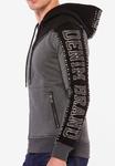 Толстовка на молнии Cipo & Baxx, антрацит - фото 9