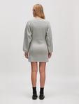 Мини платье EDITED Inaya, Grey - фото 4