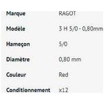 Оснастки Ragot XL 3H, разноцветный - фото 2