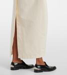 Платье миди из хлопка Jil Sander, Cornsilk - фото 5