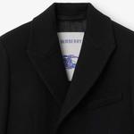 Пальто мужское черное Burberry, черный - фото 6