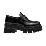 Лоферы Prada Wmns Monolith Patent Leather Loafer, черный - фото