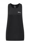 Топ PRELIGHT STRIDE TANK Jack Wolfskin, черный - фото 4