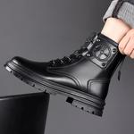 Мужские черные ботинки Martin Boots Romon - фото 7