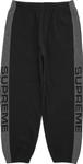 Спортивные брюки Supreme Jacquard Stripe 'Black', черный - фото