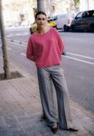 Брюки b.young BYDANTA WIDE LEG PANTS 2, Vetiver Melange/Mottled Light Grey - фото 8