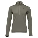Флис Black Diamond Coefficient LT half zip, зеленый - фото