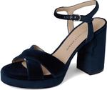 Туфли Stuart Weitzman Women's Dayna Platform Sandal, Navy Blue - фото 7