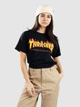Футболка Thrasher Flame T-Shirt, black - фото 7