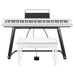 Цифровое пианино CDP S110, портативное без крышки, электрическое пианино с несколькими стилями подставок и педалью CASIO - фото 2