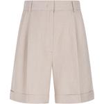 Шорты из льняной смеси Tommy Hilfiger, синий - фото 3