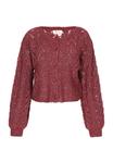 Кардиган IZIA Cardigan, Burgundy/Red - фото 5