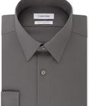 Мужская рубашка Calvin Klein Slim Fit Stretch Flex с воротником, Grey - фото 2